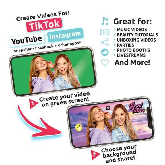 Studio Creator 2: Video Maker Kit-Multicolor Ring Light - Picture 5 of 14